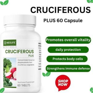 Neo  NEOLIFE Cruciferous Plus - 60 Tablets (Single) Immune Boosting Supplement