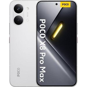 Poco X8 Pro Max 5G 6.83'' 12GB RAM 512GB ROM Android 16 Dual SIM - White
