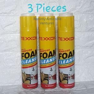 TEXXON Multi-purpose Foam Cleaner (650ml X 3 Pieces)