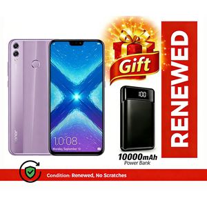 HONOR 8X 6GB+128GB 6.5" 20MP+2MP+16MP 3750mAh Facial+Finger Unlock Dual SIM Pink