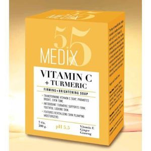 Medix 5.5 Vitamin C + Tumeric Firming + Brightening Soap With Vitamin E