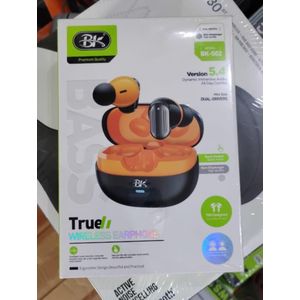 Bk true wireless Bluetooth earbuds compatible with all mobile phones devices