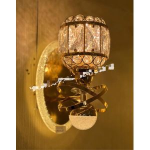 Fancy LED & Bulb interior wall bracket light.