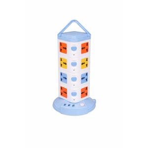 8-way extension socket 