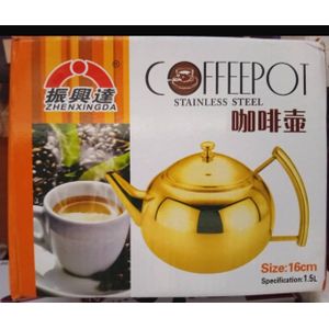 Stainless steel coffee pot