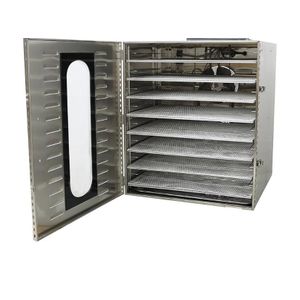 Premium 16-Tray Commercial Fruit Dehydrator – Stainless Steel (5-Year Warranty)