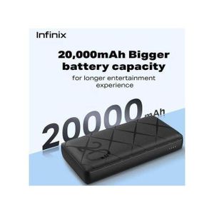 Infinx 20000mAh 15W Fast Charging Power-Bank with Type-C In-put And Out-putPOWER