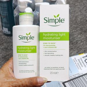 Simple Light Face Moisturiser – 125ml