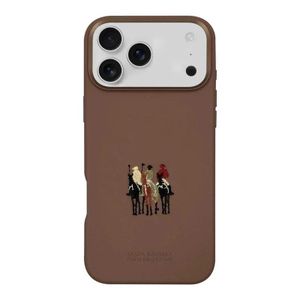 iPhone 17 Pro Max Justin Series Genuine Santa Barbara Leather Case