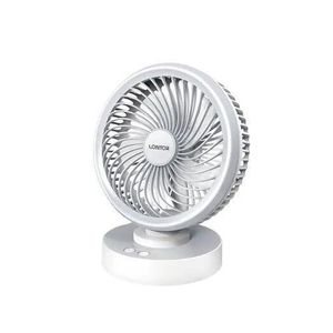  6 Inches Rechargeable Rotating Table Fan Mf026-6