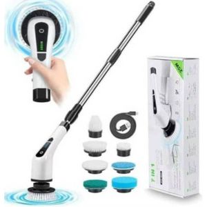 9-in-1 Electric Spin Scrubber – Rechargeable Cordless Cleaning Brush1