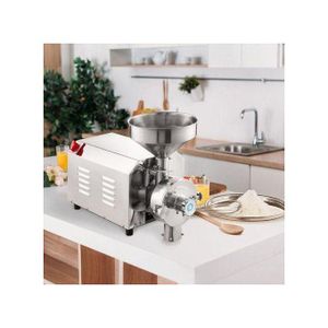 Genetic Electric Stainless Steel Flour Mill Machine For Cereals Spices Pepper Beans 30-60kg/h