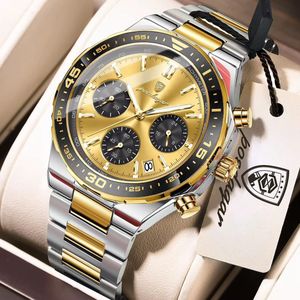 POEDAGAR Luxury Fashion Chain Wristwatch 