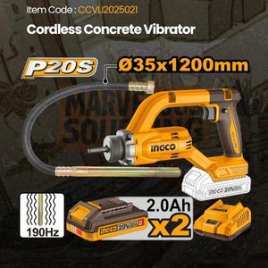 Ingco Cordless concrete vibrator 