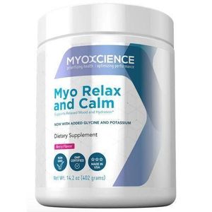 MYOXCIENCE Myo-Inositol, L-Theanine,Taurine,Magnesium & GABA Supports Sleep, Neurotransmitter & Hormone 402G