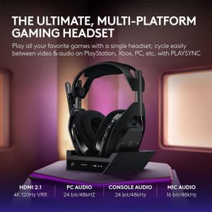 Logitech G Astro A50x wireless gaming headset