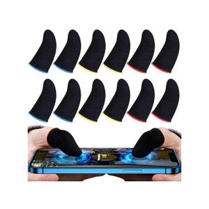 Finger Thumb Sleeve Gloves For Gamer Non-scratch Portable Mobile Gaming Gloves Gaming Accessories Comfortable Sweat Proof + ear piece