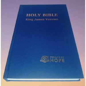 Holy Bible KJV by Heralds of Hope (HARDCOVER ) with basic Bible helps-concordance,Steps to Salvation,How to Study The Bible