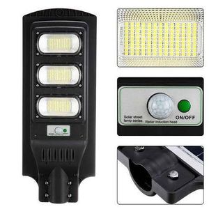 580W Solar Street Light With Remote Control (3 Eyes)