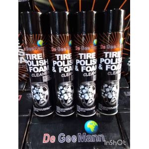 DE GEE MANN TIRE POLISH CLEANER 4 pieces