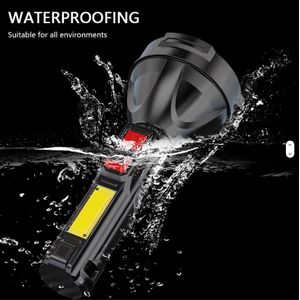 HIGH POWERFUL USB RECHARGEABLE FLASHLIGHT TORCHLIGHT, Built-in Battery Flashlight, Super Bright 4leds Torchlight, Battery Indicator Torchlight, Water Resistance Torchlight, Outdoor And Indoor Flashligh2t
