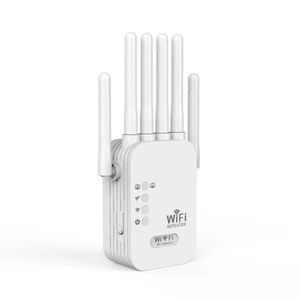 Yaticrab 1200Mbps Wireless WiFi Signal Enhancer Wifi Dual-Band 2.4G 5G WiFi Extender WiFi Amplifier Router- Signal Boost signal extender