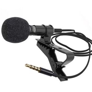 Microphone 2023 Cool Small Recording Microphone - Recording Microphone - Black