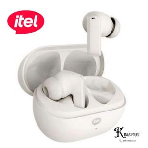 Itel Buds Earbudes super bass white 