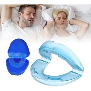 Anti-snoring mouthguard, reusable, discreet and comfortable.