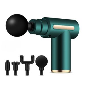 6 Speed LCD Touch Screen Fascia Electric Massager-green