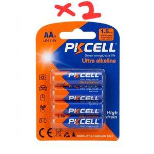 Pkcell  1.5V Ultra Alkaline AA batteries,X2