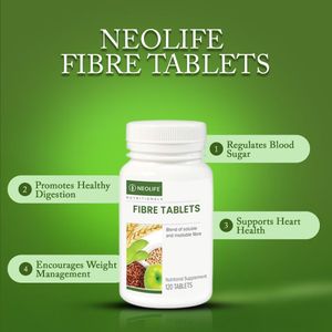 Organic Essentuals NeolifeFibre Tablets – NEOLIFE GNLD Fibre Tablets 120 Tablets (Single)