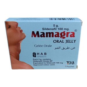 Mamagra Teka Sexual enhancement Oral Jelly For Men - 7 sachets in a box. - NAFDAC Reg. NO. : C4-1644