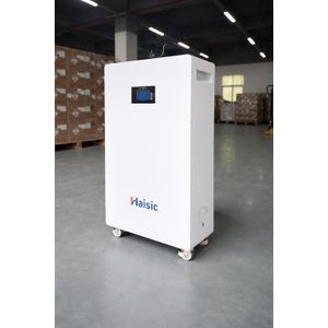 Haisic 30kWh LiFePO4 Smart Energy Storage Battery – Long Backup, Solar Compatible, 5 Years Warranty