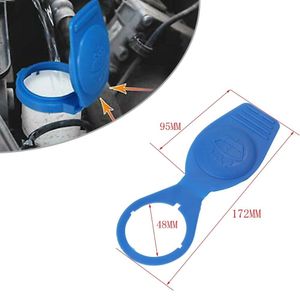 2/1pcs Blue Car Windshield Washer Fluid Reservoir Tank Bottle