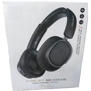 Project 969 Over-Ear Stereo Earphone Silent Disco Gaming Headphones with Mic