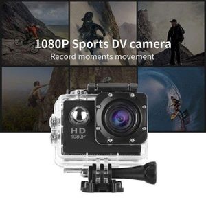 1080P Sports Waterproof Camera With Micro SD Card Slot