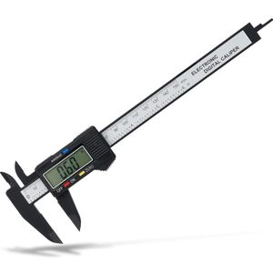 Digital Caliper, 0-6" Calipers Measuring Tool - Electronic Micrometer Caliper with Large LCD Screen, Auto-Off Feature