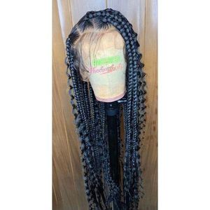 Full Ghana Weaving Braided Wig