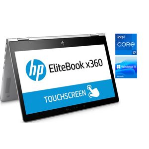Hp EliteBook X360 TOUCH Intel Core I7- 8GB RAM/512GB SSD/Backlit Keyboard/FP Reader Wins 11 Pro +BAG61