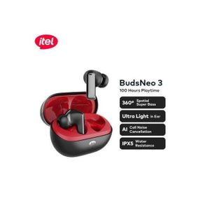itel  BUDSNEO 3 Earbuds Earpods BUDS NEO 3 100Hours ENC
