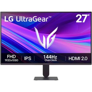 LG 27g411a-b 27” Ultragear™ G4 Gaming Monitor, Fhd Ips Screen, 120hz (144hz Overclock)