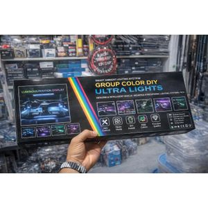 Group Color DIY Ultra Lights – Smart Luminious Car Ambient Lighting System