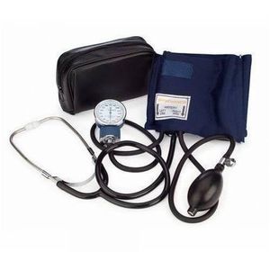 Accurate Aneroid Pocket Sphygmomanometer + Stethoscope BP Monitor