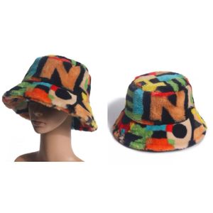 TRENDY FUR BUCKET HAT NEW DESIGN MULTI COLOR 