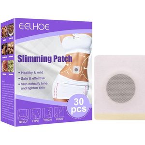 Eelhoe 60 Pieces Slimming Belly Fat Burning Weight Loss Body Firming Waist  Slim Navel Patch