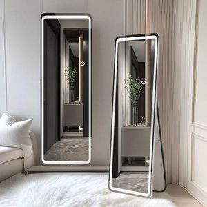 Elegant Standing / Wall Dressing Mirror with 3 Colour LED LIGHT