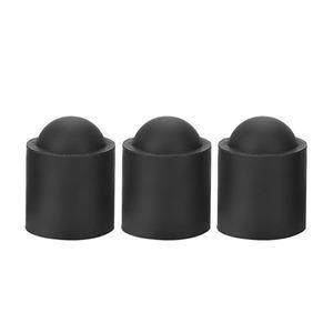 3pcs Billiard Cue Stick Bottom Cover