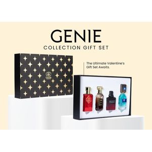 Genie “Genie Collection 4-in-1 Perfume Gift Set (Black Box)”NAFDAC NO:A2-105082