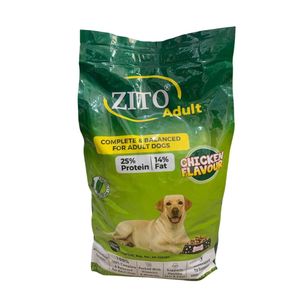 Zito Adult Chicken Flavour Dry Dog Food (15kg)